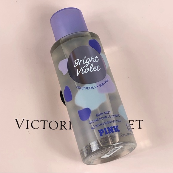 Pink Victoria Secret Bright Violet Body Mist - Picture 3 of 3